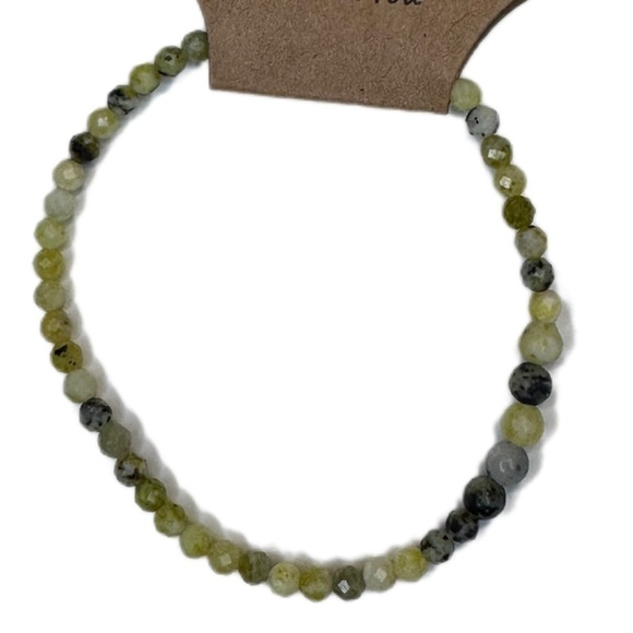Jasper bracelet stretch small beads handmade multiple available - Picture 1 of 7